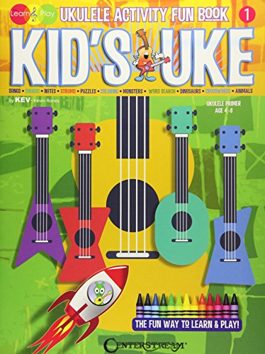 9781574243314: Kid's uke - ukulele activity fun book ukulele: Kev'S Learn & Play Series