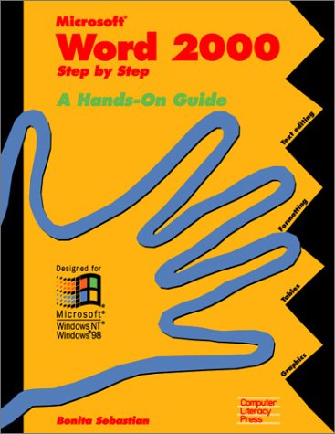 Beispielbild fr Microsoft Word 2000: Step by Step, A Hands-On Guide zum Verkauf von Irish Booksellers