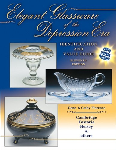 Beispielbild fr Elegant Glassware of the Depression Era : Identification and Value Guide zum Verkauf von Better World Books