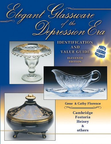 Imagen de archivo de Elegant Glassware of the Depression Era: Identification and Value Guide Tenth Edition a la venta por Once Upon A Time Books