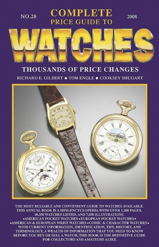 Imagen de archivo de Complete Price Guide to Watches 2008 a la venta por HPB-Red