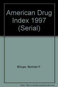 Stock image for American Drug Index 1997 (Serial) for sale by HPB-Red