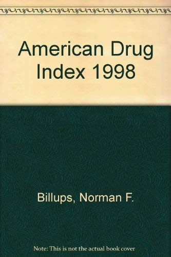 9781574390315: American Drug Index 1998