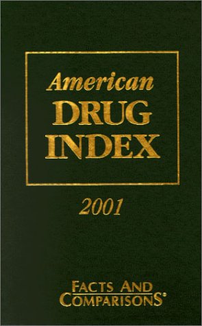 Stock image for American Drug Index 2001 for sale by Basement Seller 101