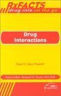 Stock image for Rx Facts: Drug Interactions for sale by Irish Booksellers