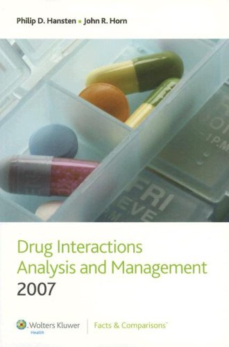 Stock image for Drug Interactions Analysis and Management 2007 for sale by BOOKWEST