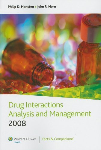 Stock image for Drug Interactions Analysis and Management 2008 for sale by Mispah books