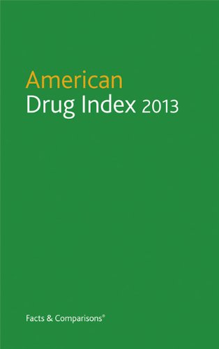 Stock image for American Drug Index 2013 for sale by WeSavings LLC