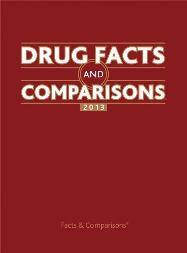 Imagen de archivo de Drug Facts and Comparisons 2013 a la venta por TextbookRush
