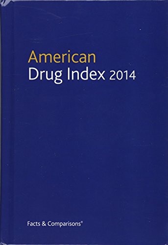 Stock image for American Drug Index 2014 for sale by Ergodebooks