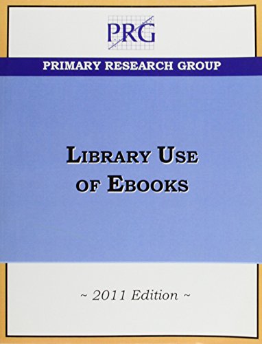 Beispielbild fr Library Use of Ebooks (2011 Edition) zum Verkauf von Anybook.com