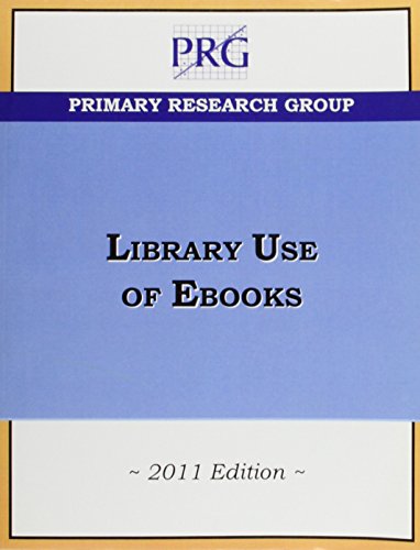 Imagen de archivo de Library Use of Ebooks, 2011 a la venta por Ergodebooks
