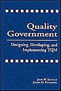 Imagen de archivo de Quality Government a la venta por ThriftBooks-Dallas