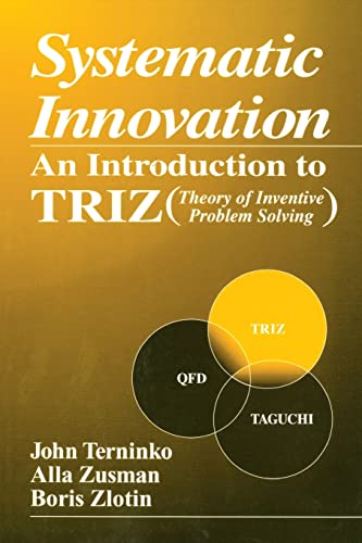 Beispielbild fr Systematic Innovation: An Introduction to TRIZ (Theory of Inventive Problem Solving): Introduction to the Theory of Inventive Problem Solving (TR12) (APICS Series on Resource Management) zum Verkauf von AwesomeBooks