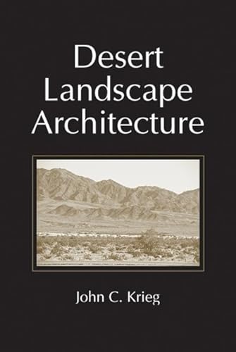 Stock image for Desert Landscape Architecture for sale by Front Cover Books