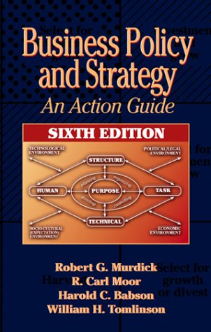 9781574442779: Business Policy and Strategy: An Action Guide, Sixth Edition