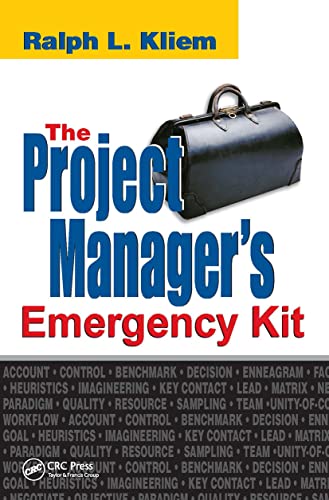 Beispielbild fr The Project Manager's Emergency Kit zum Verkauf von Antiquariat Bookfarm