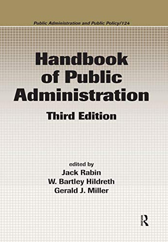 Immagine stock per Handbook of Public Administration: 1