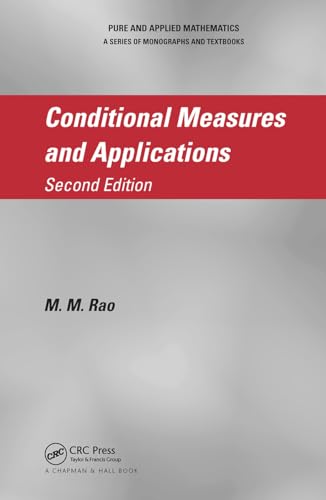 Stock image for Conditional Measures and Applications for sale by Blackwell's