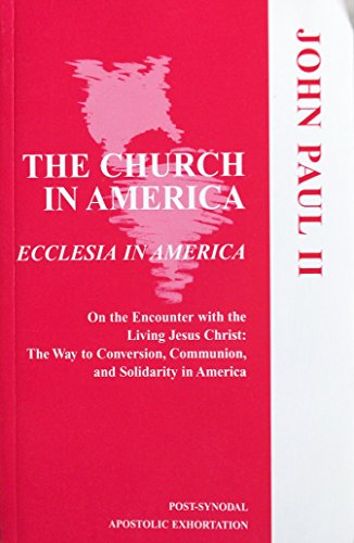 Beispielbild fr The Church in America: Ecclesia in America zum Verkauf von Orion Tech