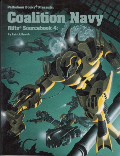 Imagen de archivo de Rifts Sourcebook 4: Coalition Navy a la venta por Half Price Books Inc.