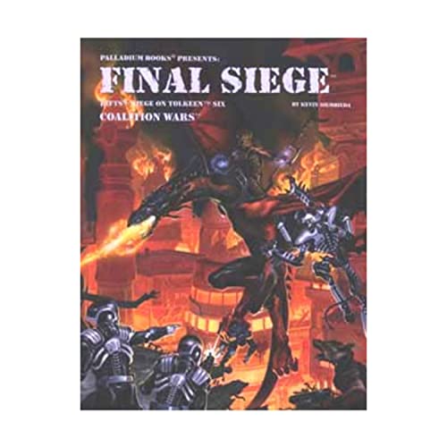 Imagen de archivo de The Final Siege (Rifts Coalition Wars, 6) a la venta por Ergodebooks