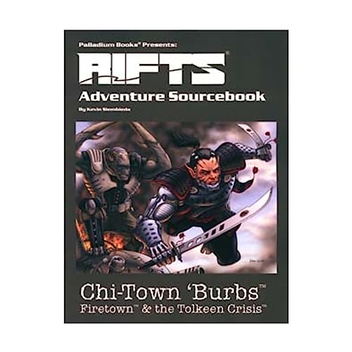 Imagen de archivo de Rifts Adventure Sourcebook 2: Chi-Town 'Burbs: Firetown & the Tolkeen Crisis a la venta por SecondSale