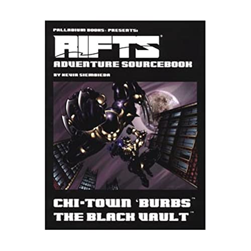 Beispielbild fr Rifts Adventure Sourcebook 3: Chi-Town 'Burbs: The Black Vault zum Verkauf von HPB Inc.