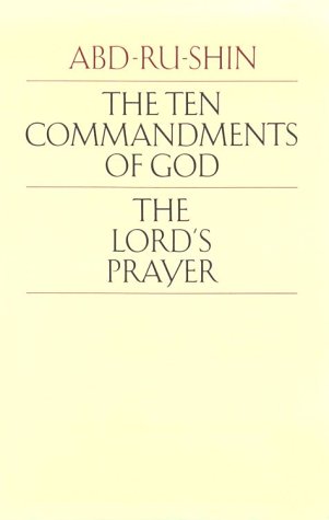 9781574610048: The Ten Commandments of God and The Lord's Prayer