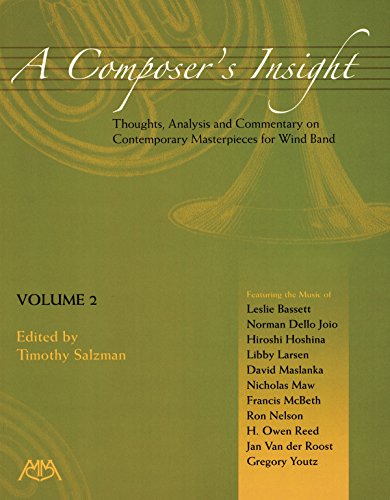 Stock image for A Composer's Insight, Volume 2 for sale by ThriftBooks-Dallas