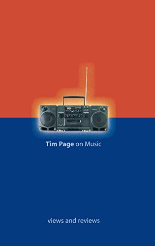 Stock image for Tim Page on Music : Views and Reviews for sale by Better World Books