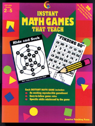 Imagen de archivo de Instant Math Games That Teach (2620) a la venta por SecondSale