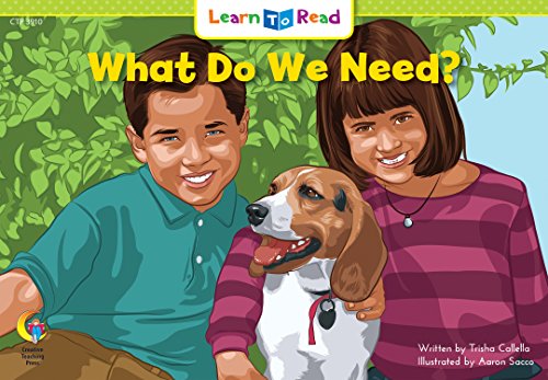 Stock image for What Do We Need? Learn to Read, Social Studies (Social Studies Learn to Read) for sale by SecondSale