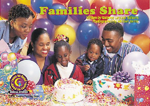 Imagen de archivo de Library Book: Families Share (Learn to Read Social Studies) a la venta por SecondSale