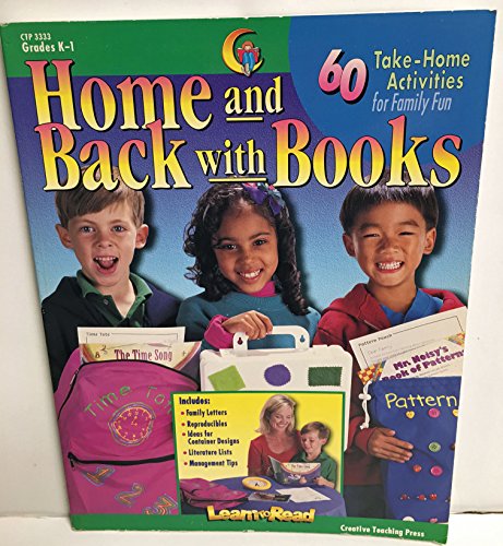 Stock image for Home and Back with Books : 60 Take-Home Activities for Family Fun for sale by Better World Books