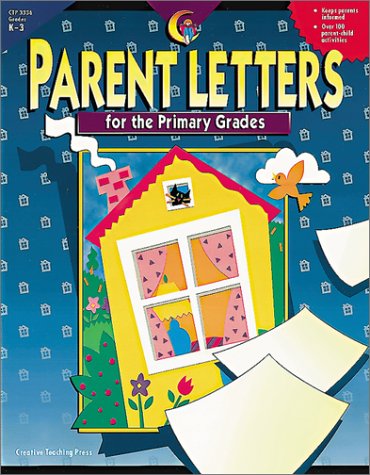 Stock image for Parent Letters for the Primary Grades for sale by Wonder Book