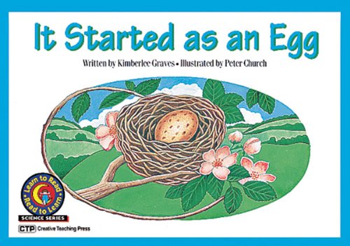 Beispielbild fr It Started as an Egg Learn to Read, Science (Science Learn to Read) zum Verkauf von Wonder Book