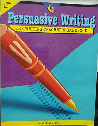 Imagen de archivo de Persuasive Writing (Writing Teacher's Handbooks) a la venta por BookHolders