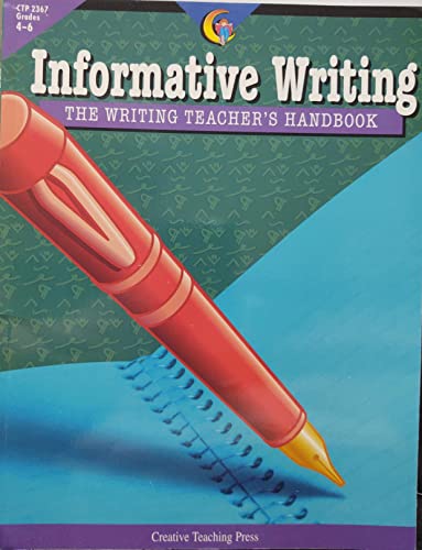 Beispielbild fr Informative Writing (Writing Teacher's Handbooks) zum Verkauf von medimops