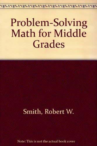 Beispielbild fr Problem-Solving Math for Middle Grades zum Verkauf von Old Friends Books