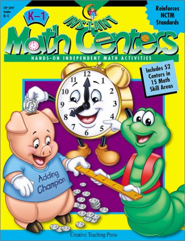 9781574716894: Instant Math Centers: Hands-On, Independent Math Activities K-1