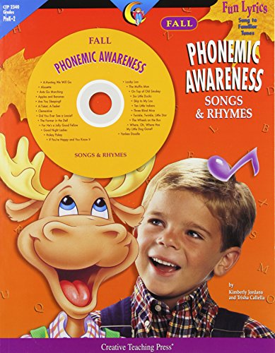 Stock image for Fall Phonemic Awareness Songs Rhymes: Fun Lyrics Sung to Familiar Tunes for sale by Goodwill of Colorado