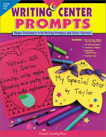 9781574717709: Writing Center Prompts: Shape Stationery and Writing Prompts and Story Starters: Grades 1-2