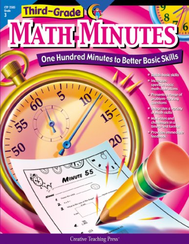 Beispielbild fr Math Minutes Grade 3 zum Verkauf von Better World Books