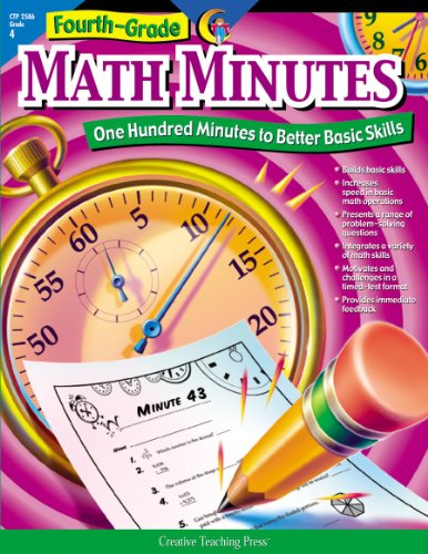 9781574718157: Fourth-Grade Math Minutes: One Hundred Minutes to Better Basic Skills