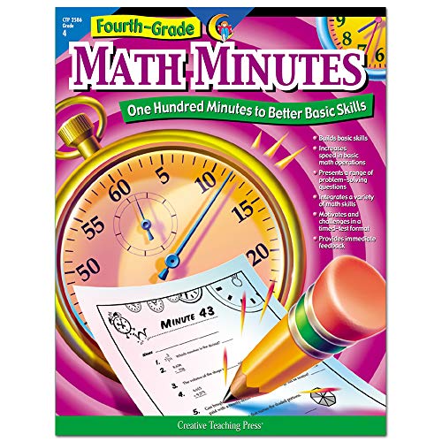 9781574718157: Creative Teaching Press Math Minutes Book, Grade 4