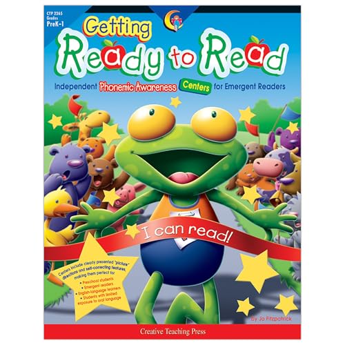 Stock image for Getting Ready to Read: Independent Phonemic Awareness Centers for Emergent Readers, Grades PreK-1 for sale by Inga's Original Choices