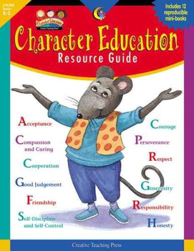 Beispielbild fr Character Education Resource Guide zum Verkauf von Better World Books