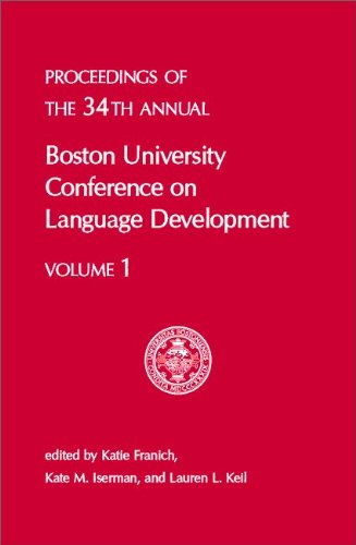 Proceedings of the 34th Annual Boston University Conference on Language Development [2-Volume Set...