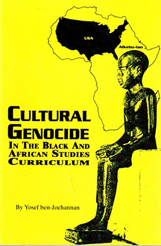 Beispielbild fr Cultural Genocide in the Black and African Studies Curriculum zum Verkauf von Revaluation Books